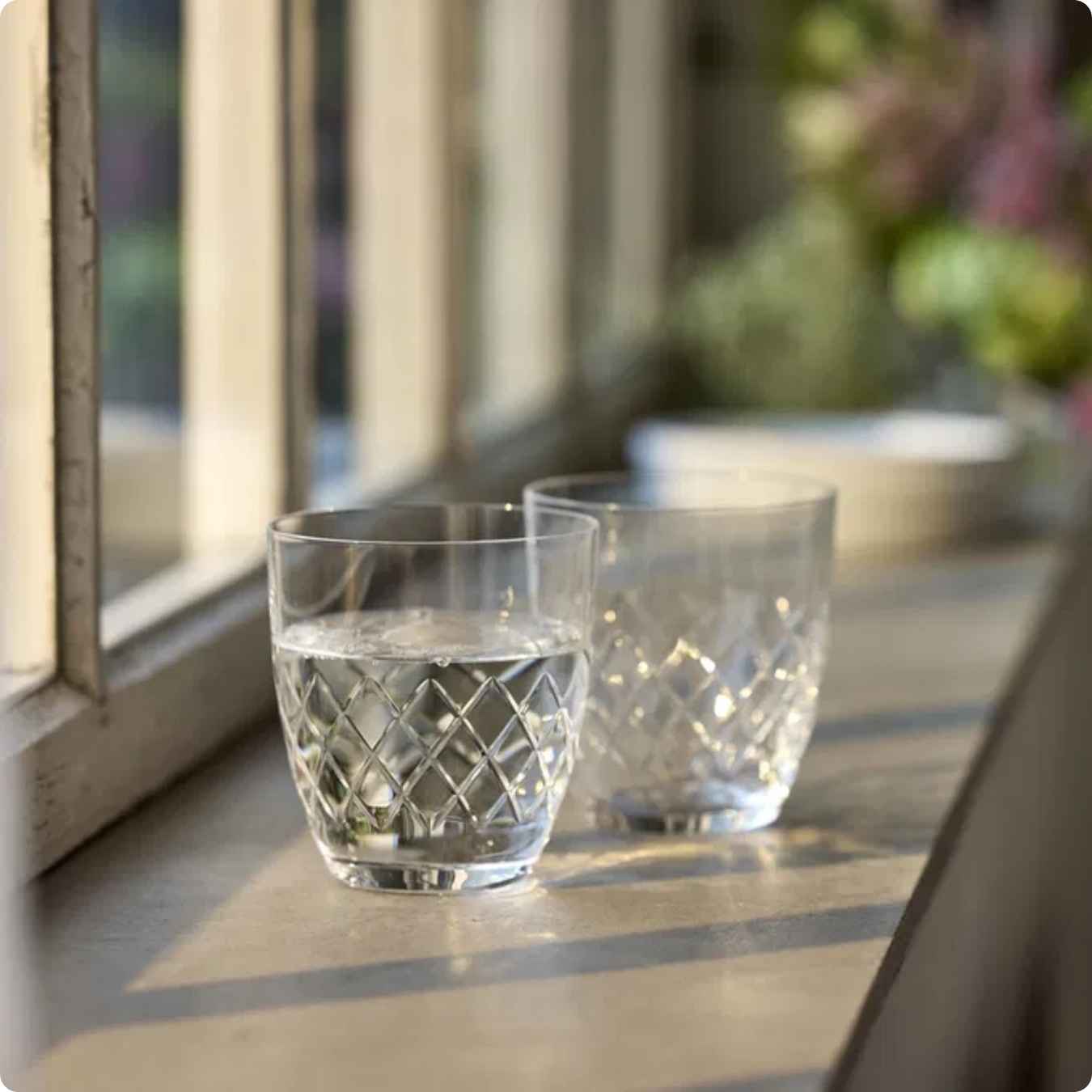 Lyngby Glas Eaton Vandglas